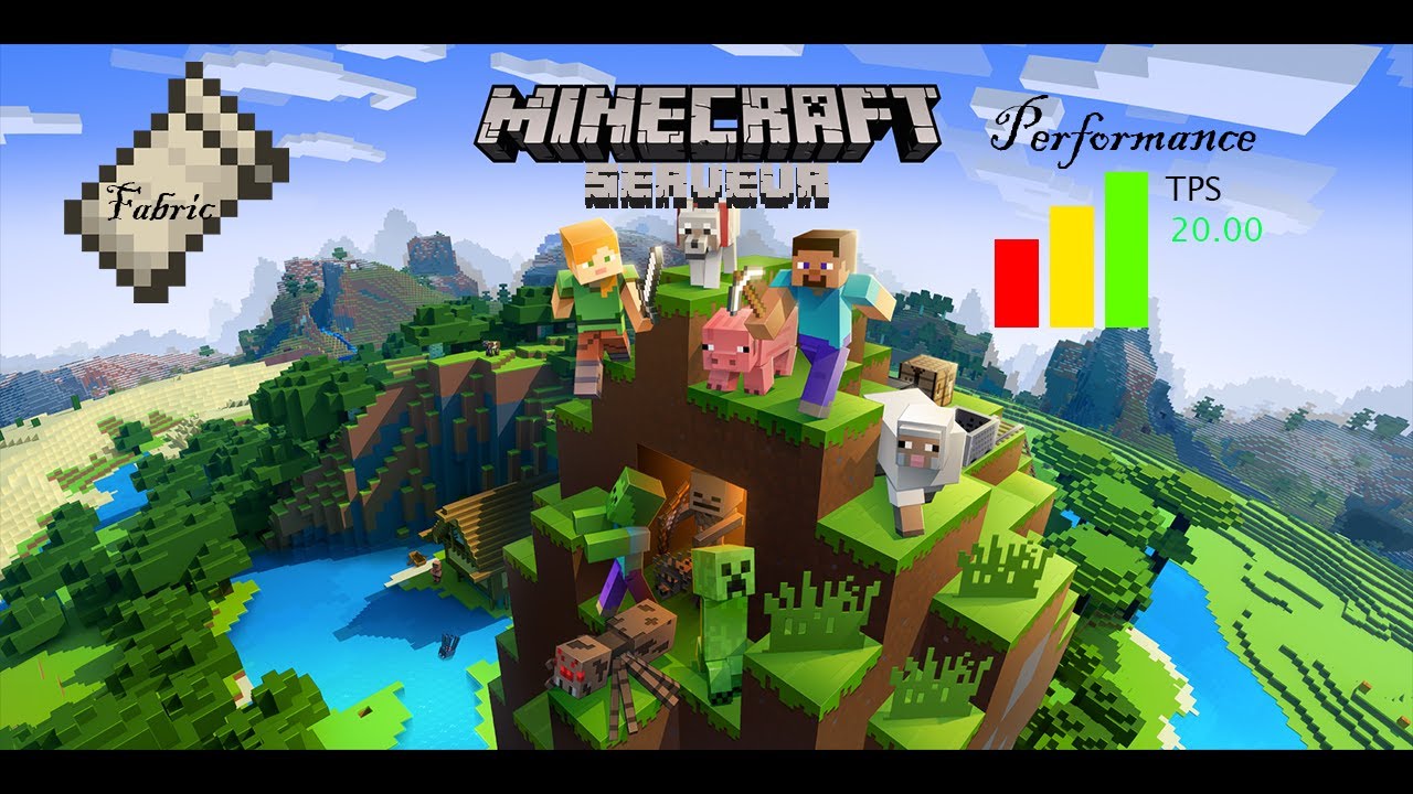 Optimiser votre serveur Minecraft (Fabric) + pr&eacute;g&eacute;n&eacute;rer le monde
