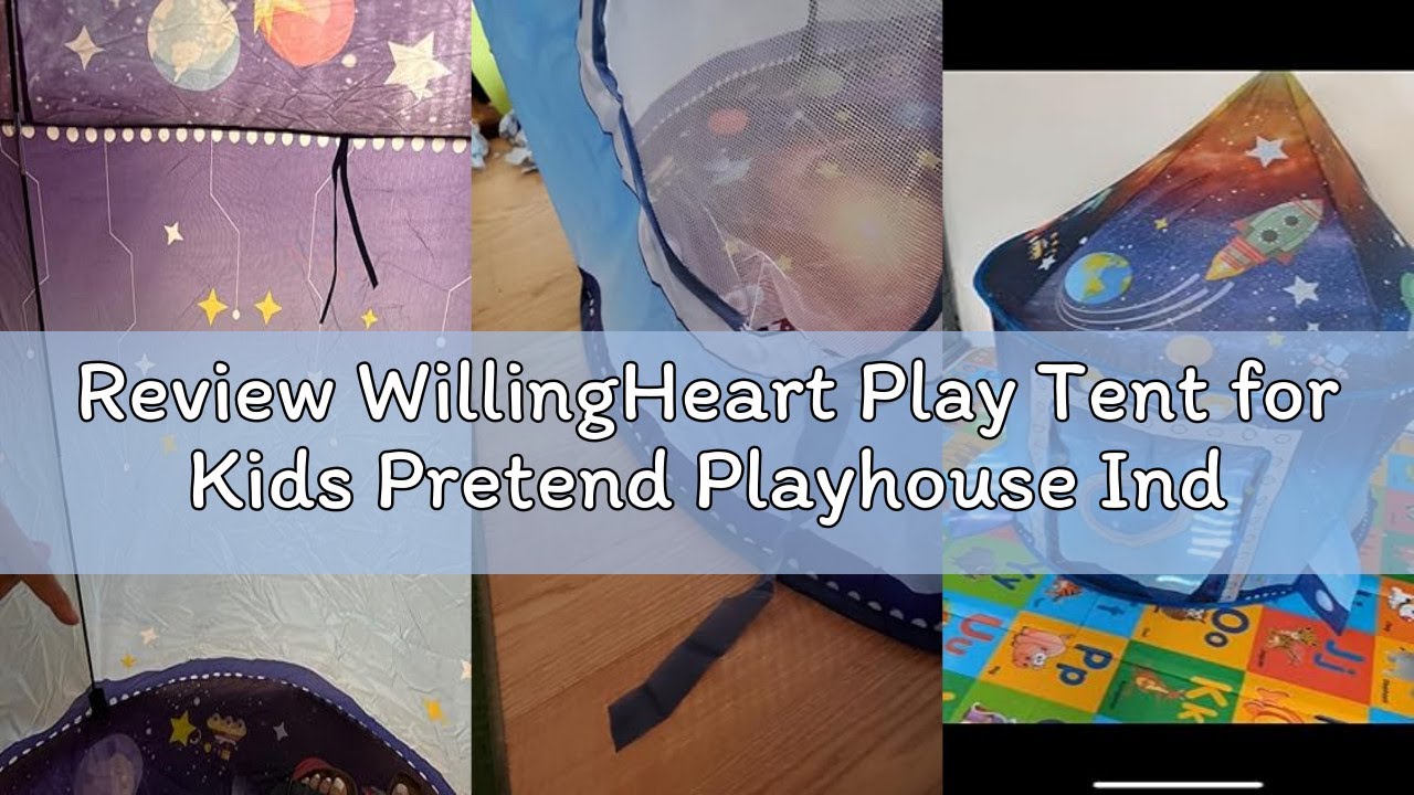 Review WillingHeart Play Tent for Kids Pretend Playhouse Indoor Outdoor Games Party Children Pop Up