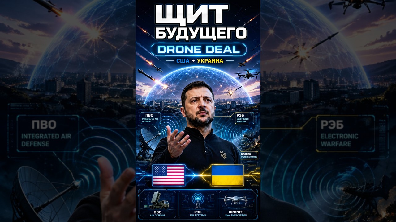 DRONE DEAL: Украина и США готовят &ldquo;суперщит&rdquo; будущего &mdash; первый в мире купол безопасности!