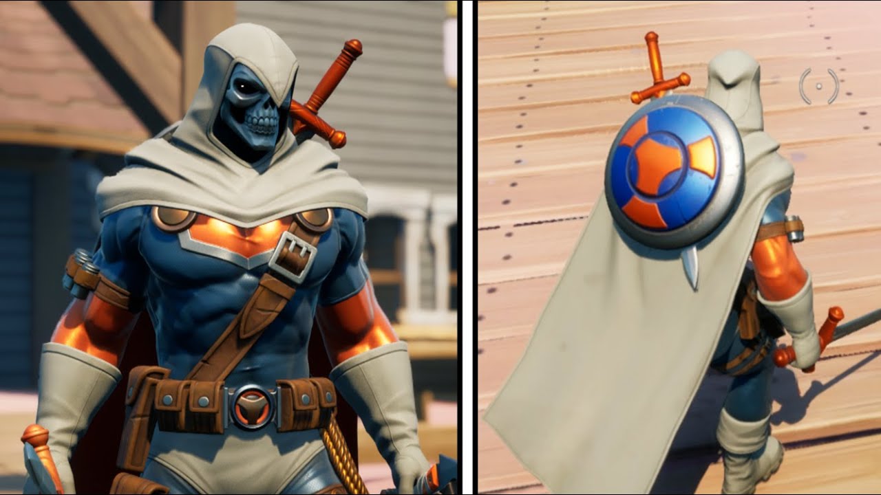 Fortnite - *LEAKED* TASKMASTER SKIN GAMEPLAY! (The Marvel Royality and Warriors Pack)