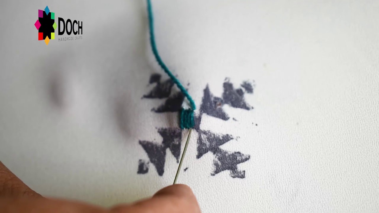 How to make Balochi Tanka | Balochi Embroidery | | Makori Embroidery | Balochi Dress | DOCH