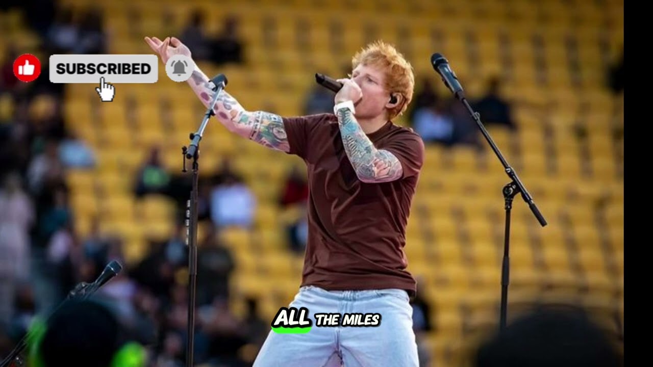 Ed Sheeran - The Way You Said Goodbye(Official Lyrics Video)