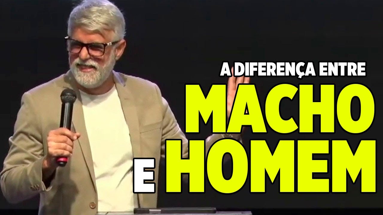 Pastor Claudio Duarte A DIFERENÇA ENTRE MACHO E HOMEM Tente Não Rir