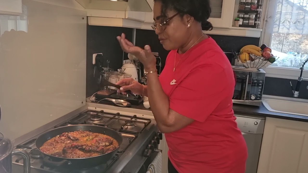 POISSON FRIT À L'ODIKA, CUISINE GABONAISE et Guinée ÉQUATORIALE
