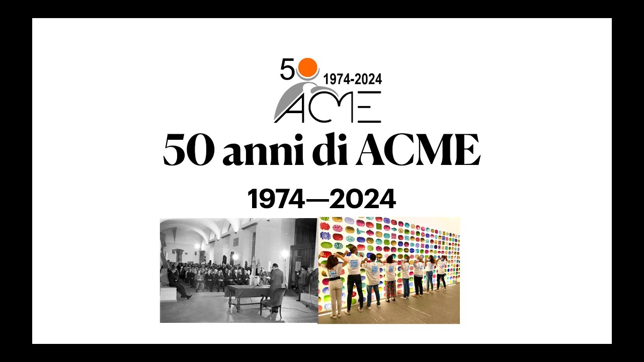 Apertura festeggiamenti 50 ANNI ACME