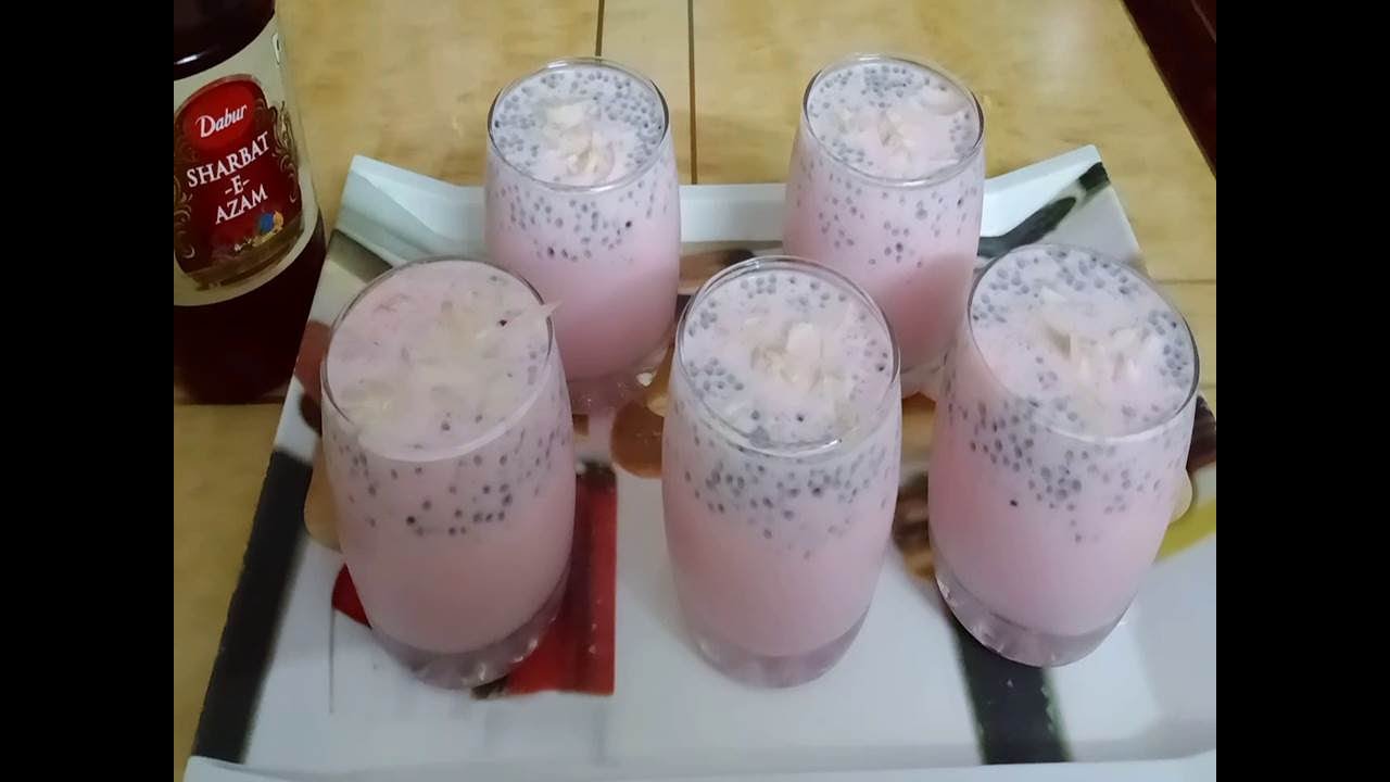 How to make Sharbat --E-Azam / Sharbat Recipe / Heena Askar Chennai