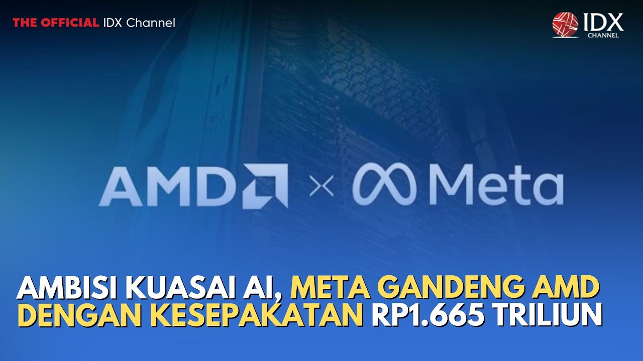 Ambisi Kuasai AI, Meta Gandeng AMD dengan Kesepakatan Rp1.665 Triliun | TECH BIZZ