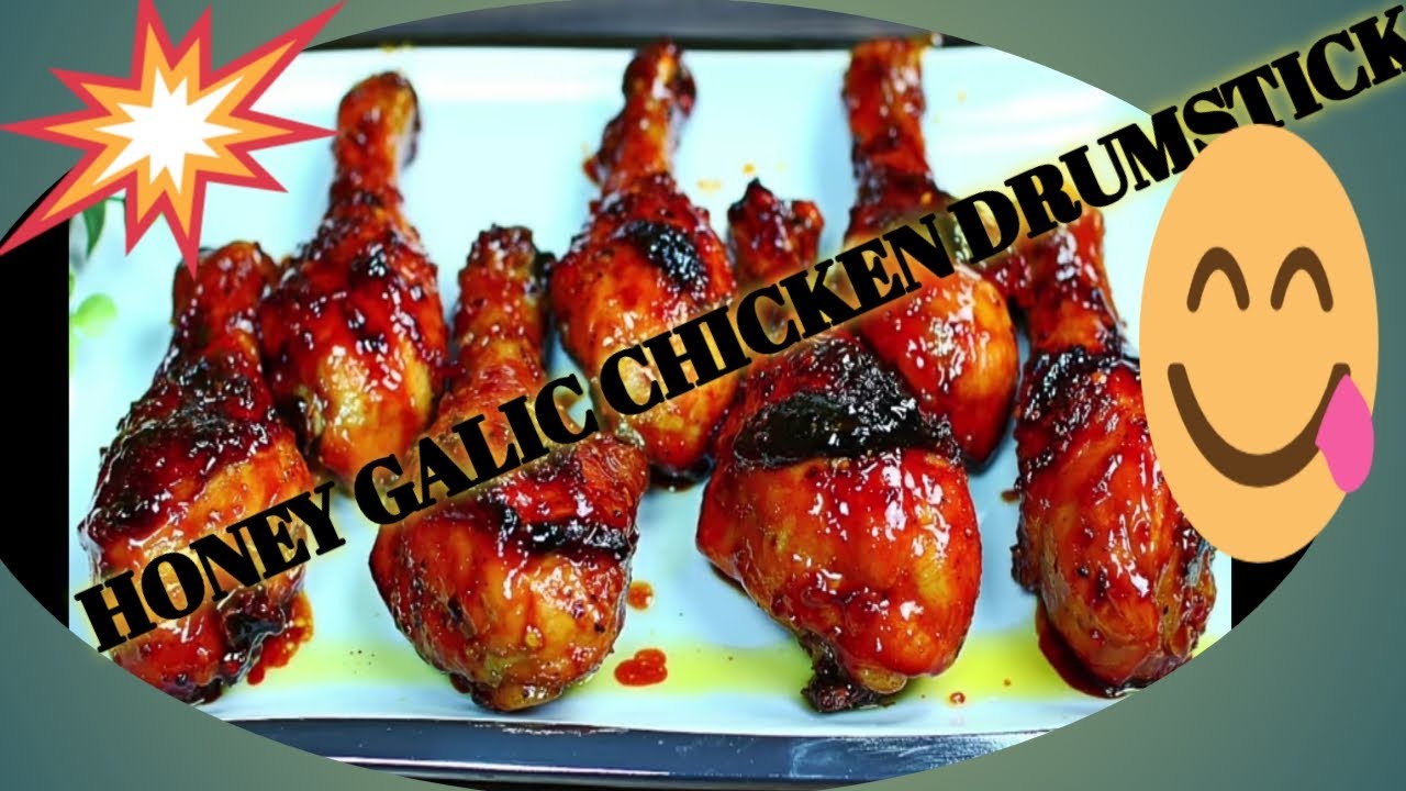 Honey Garlic Chicken Drumsticks - BEST RECIPE for Dinner!