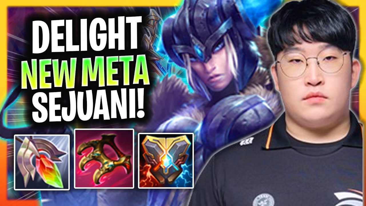 DELIGHT CRAZY NEW META SEJUANI! | HLE Delight Plays Sejuani Support vs Alistar!  Season 2025