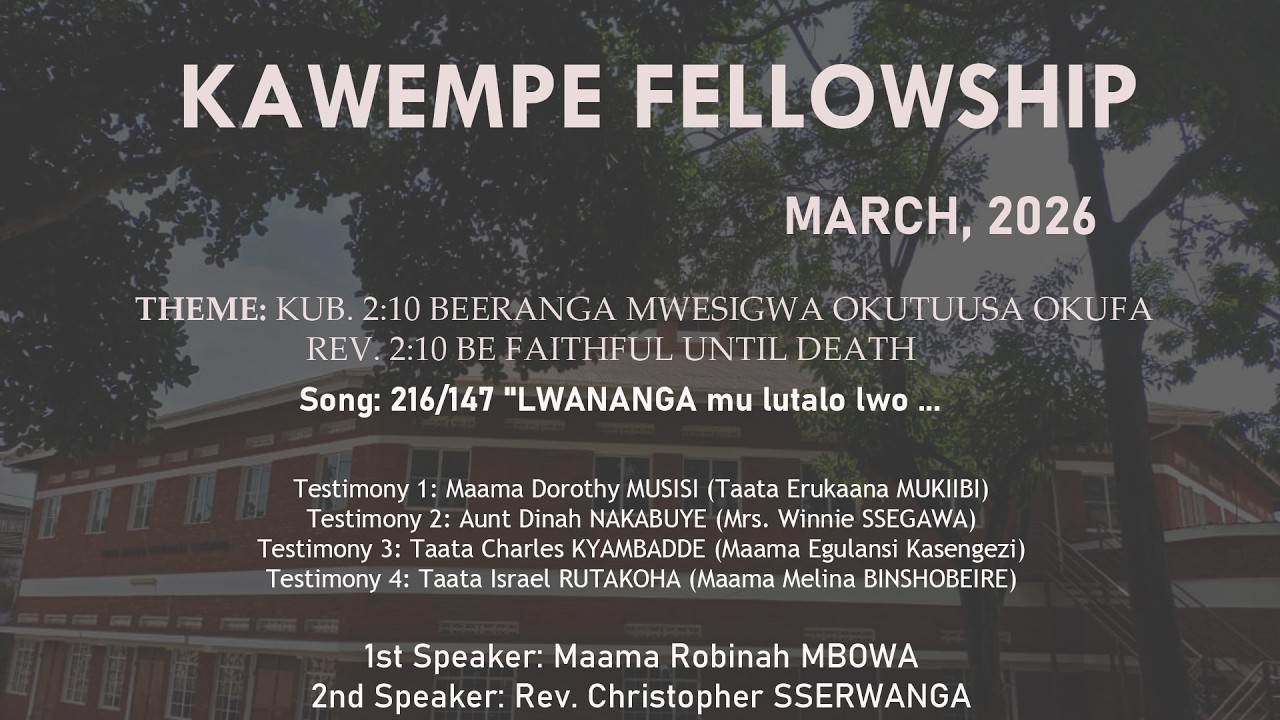 Kawempe Fellowship (March, 2026)