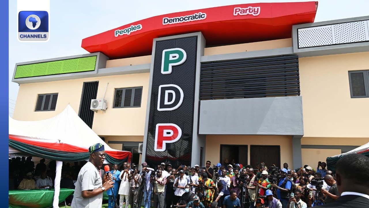 Gov Makinde, Turaki, Others Commission PDP Secretariat In Oyo
