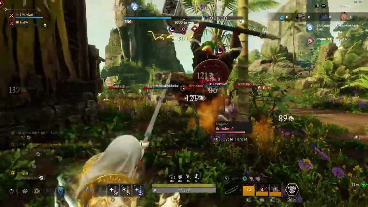 New World Aeternum | Testing Aimlock CONTROLLER (needs a nerf)