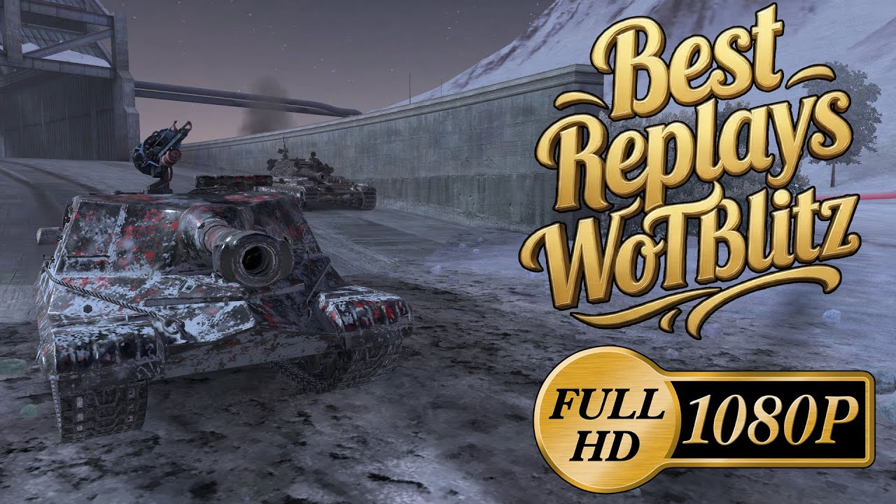 Only Skill | 2 vs 4 | Best Replays WoT Blitz