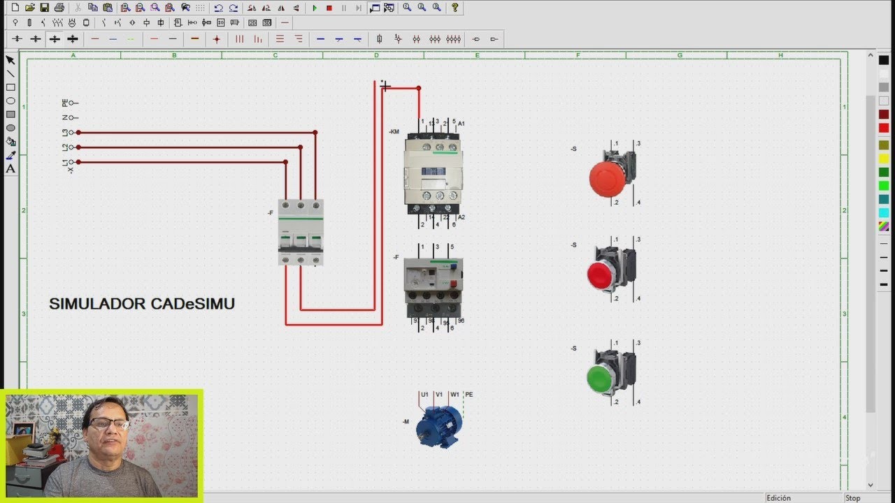quadro de comando e distribuição P 1 