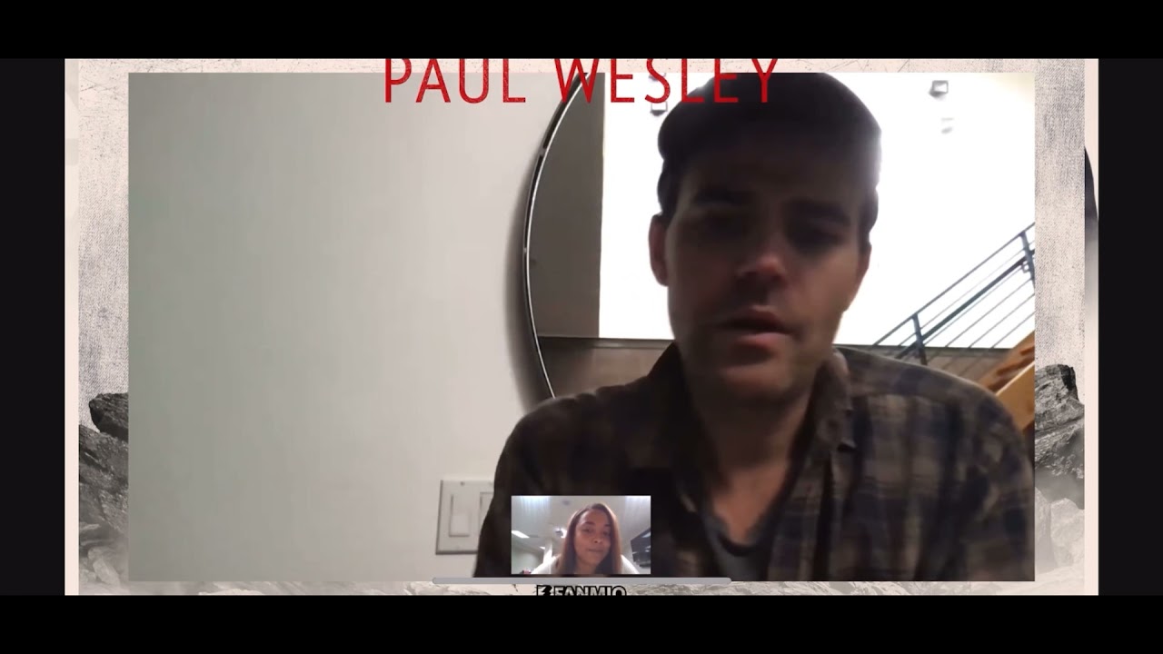 Paul Wesley looking at my TikToks on Fanmio
