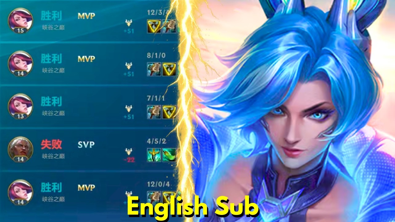 Wild Rift China — This Chinese Fiora Is Way Too Good | SoloQ (Top Lane • ENG Sub)