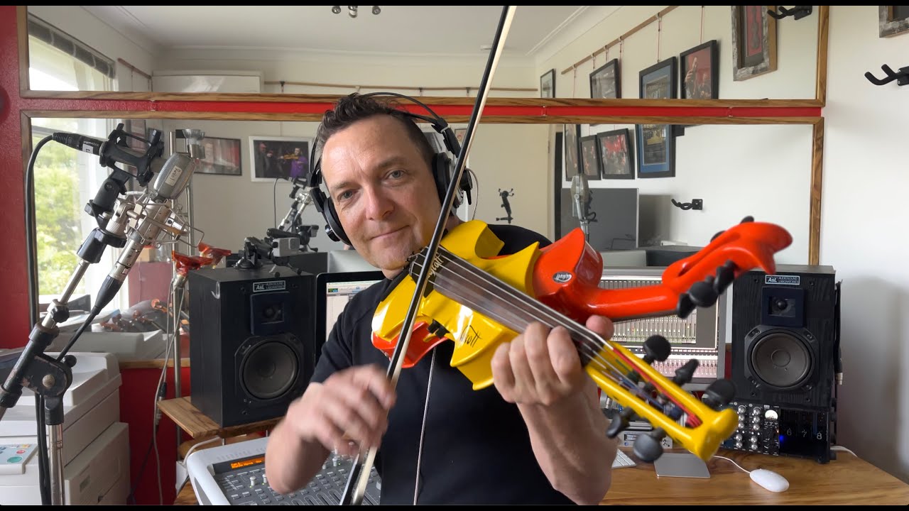 Recording Strings - Ian Cooper's One Man String Section