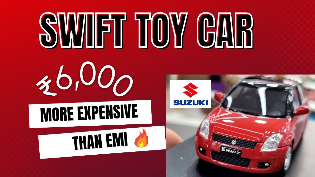 ₹6,000 SUZUKI SWIFT SCALE MODEL - 1/43 DIECAST SCALE MODEL