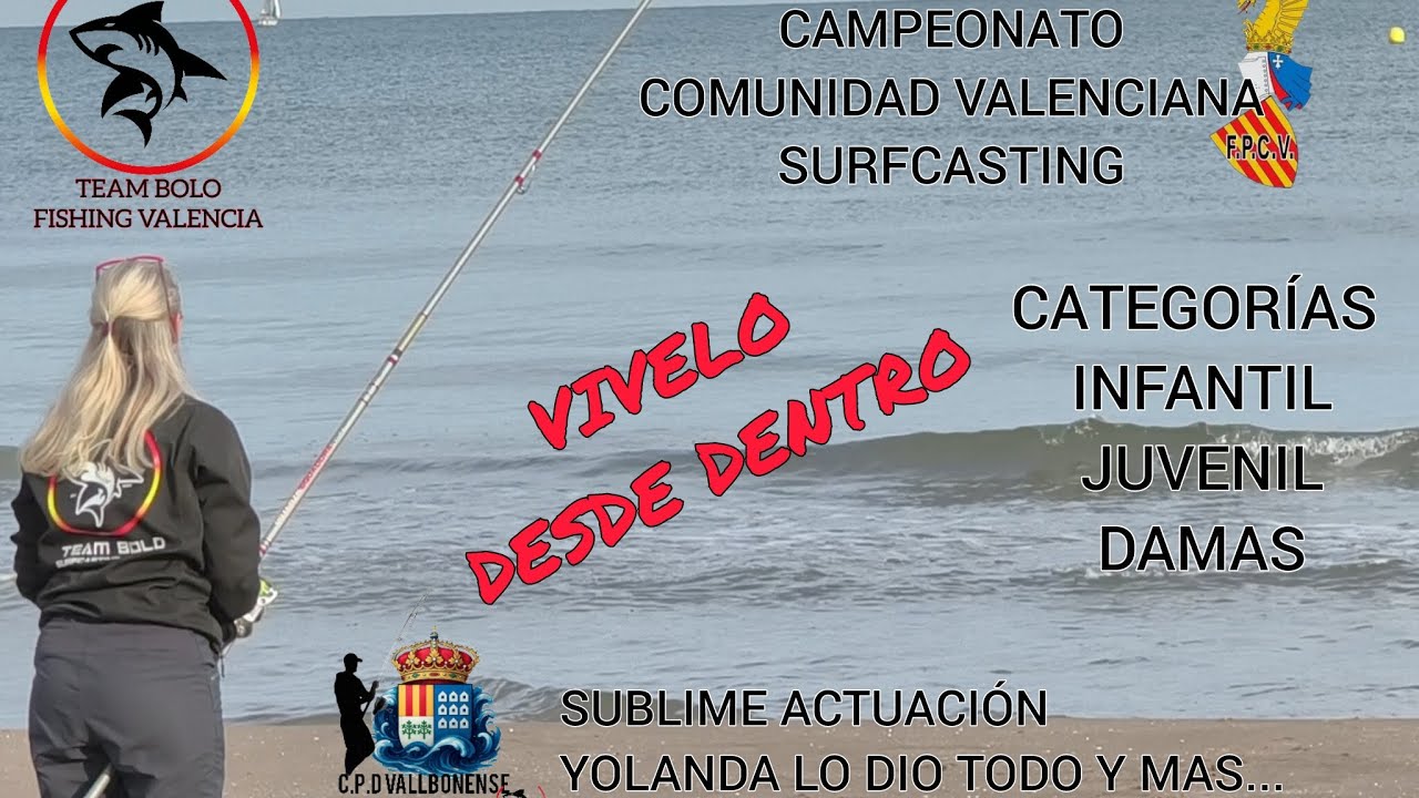 SURFCASTING - AUTONOMICO COMUNIDAD VALENCIANA
