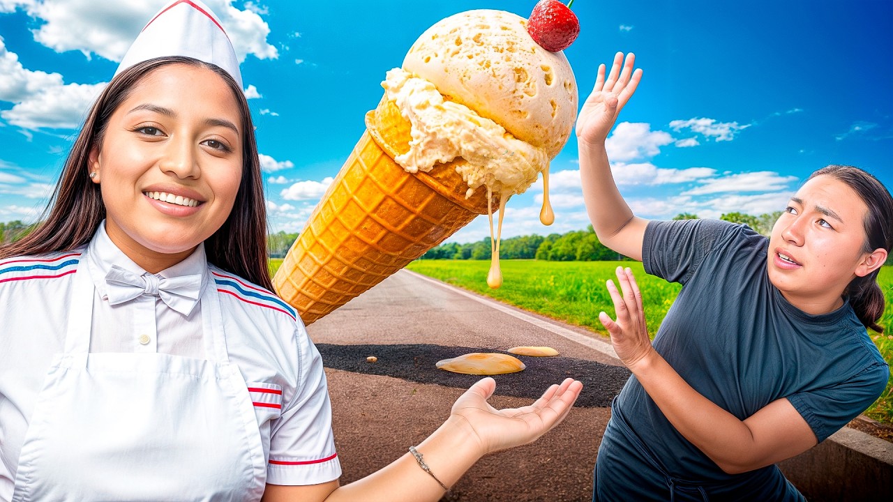PREPARE UN HELADO GIGANTE PARA MI ESPOSO DAVID OTAVALO  &iexcl;Mira su reacci&oacute;n!