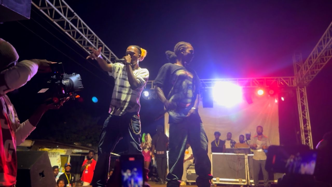 Star Ceedz DELIVERS on stage! With Shattonzy & Trola Don @Tsokome 👏 #StarCeedz #PerformanceOfTheYear