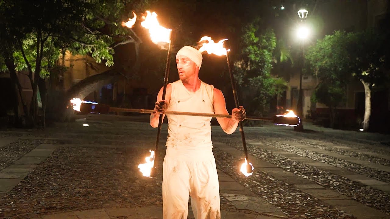 This Fire Contact Staff Performance Will Keep You on Your Toes || WooGlobe