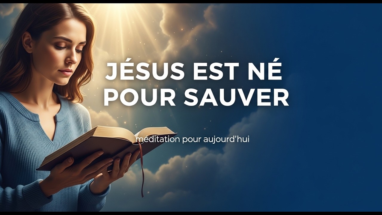 Jésus est né pour sauver - Méditation Quotidienne