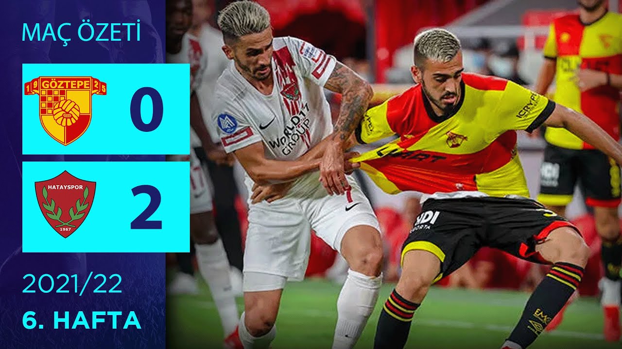 ÖZET: Göztepe 0-2 Atakaş Hatayspor | 6. Hafta - 2021/22