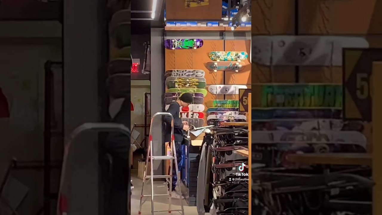 Surprising my Manager with 30 Second KickFlip Challenge! #Shorts