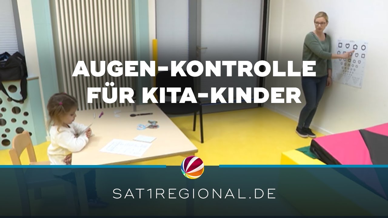 Aktion „Blick für Kids“: Augen-Kontrolle für Kita-Kinder in Garbsen