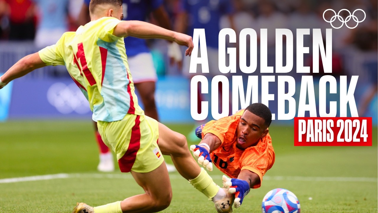 Spain&rsquo;s Epic Comeback vs France! 🇪🇸🇫🇷 | Men's Football Final | Paris Highlights