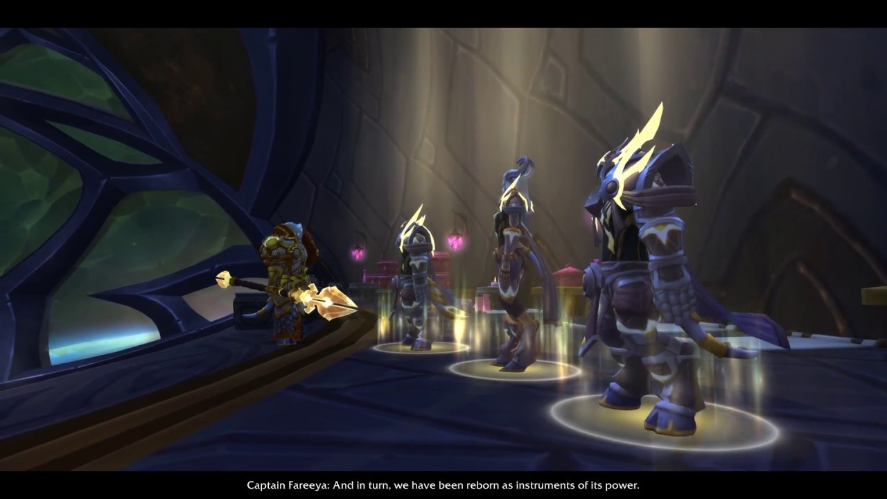 Allied Races Intro - Lightforged Draenei 7.3.5 PTR
