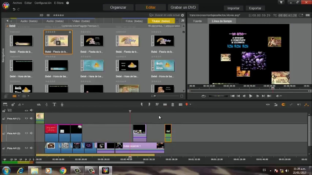 Títulos y Textos Pinacle Estudio 18 [Capitulo 3]