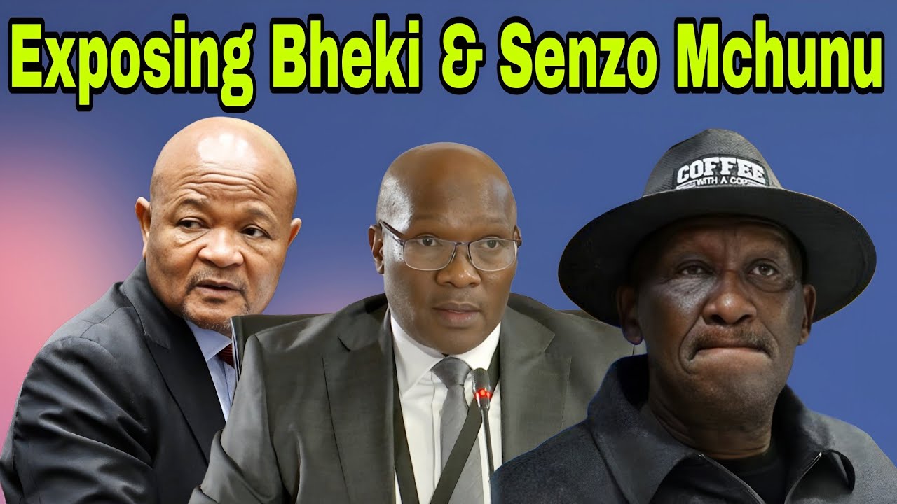 General Dumisani Khumalo implicates & Expose Bheki Cele and Senzo Mchunu on messages.