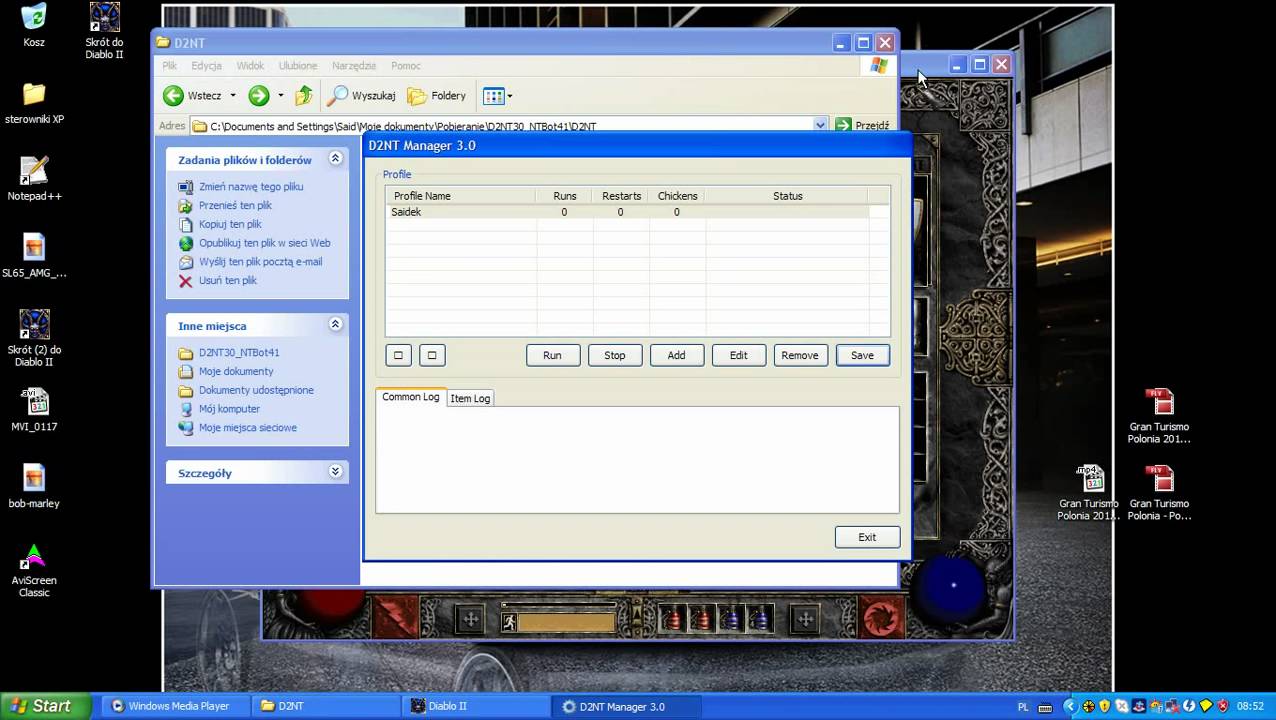 [Tutorial] Diablo 2 D2NT & NTBOT Konfiguracja