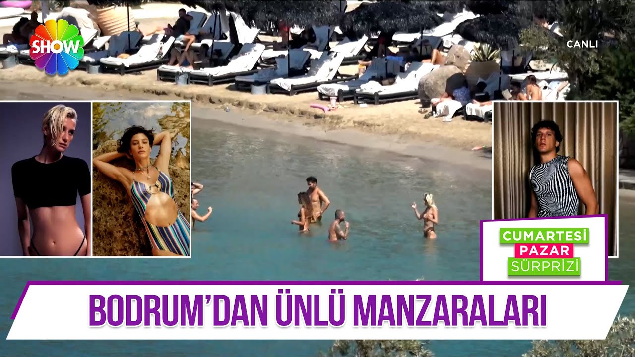 Didem Soydan, Berrak Tüzünataç ve Edis'in Bodrum tatili!