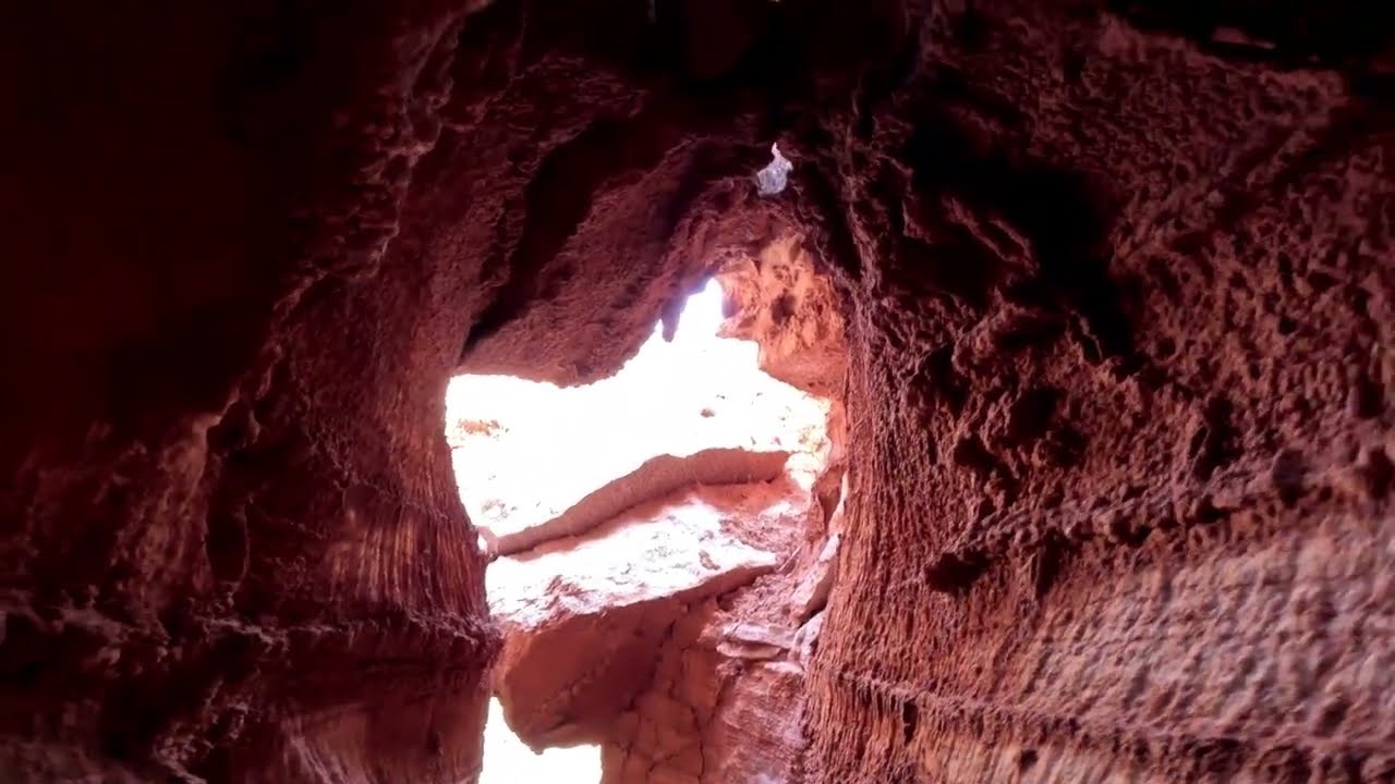 Hole in the Wall Slot in the Palo Duro Canyon