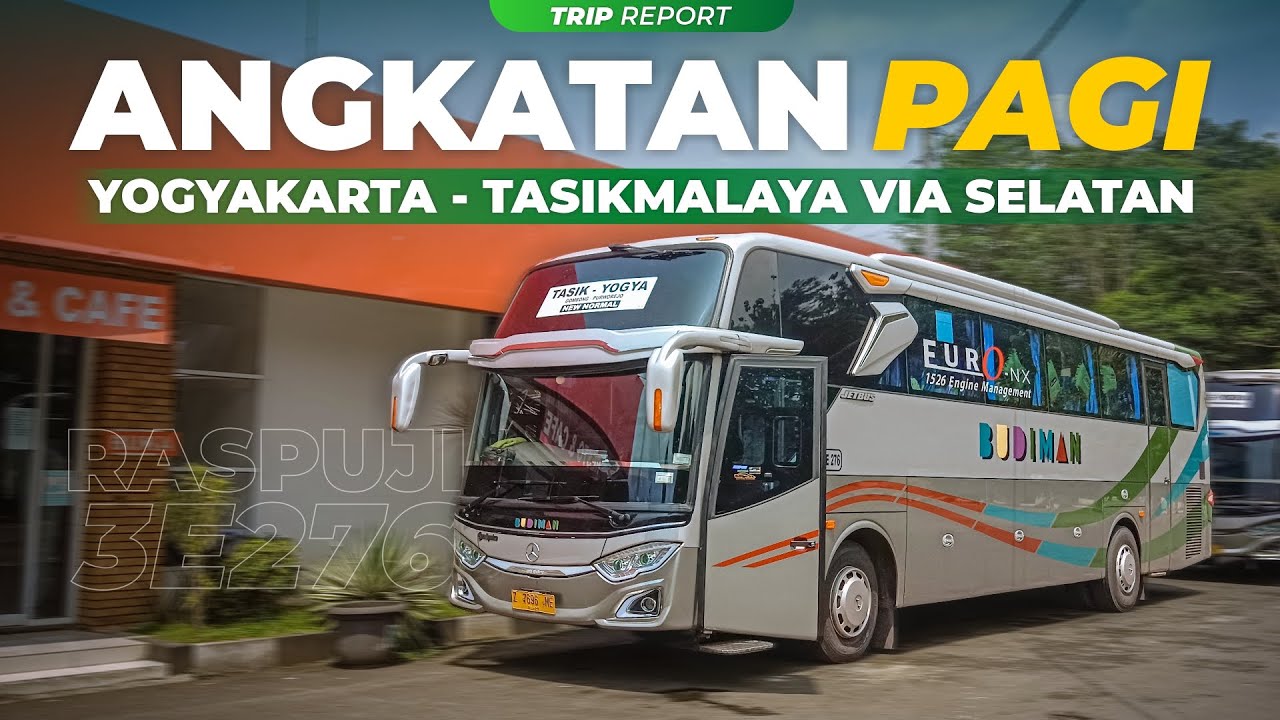 PILIHAN TERBAIK MENUJU TASIK 👌🏽😎 | Trip Report Budiman 3E 276 'Raspuji' (Yogyakarta - Tasikmalaya)