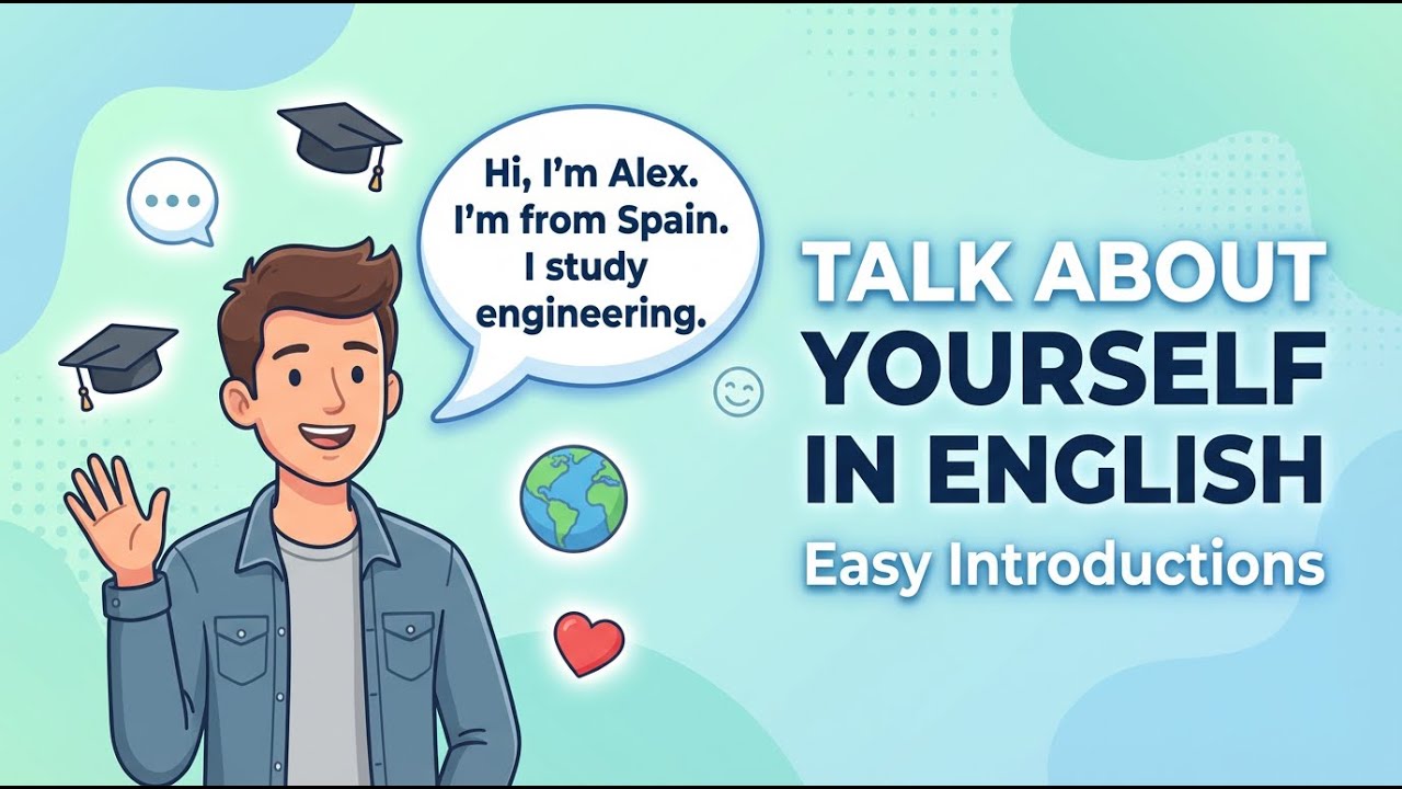 How to Talk About Yourself in English | Easy Introductions for Beginners | English B1-B2
