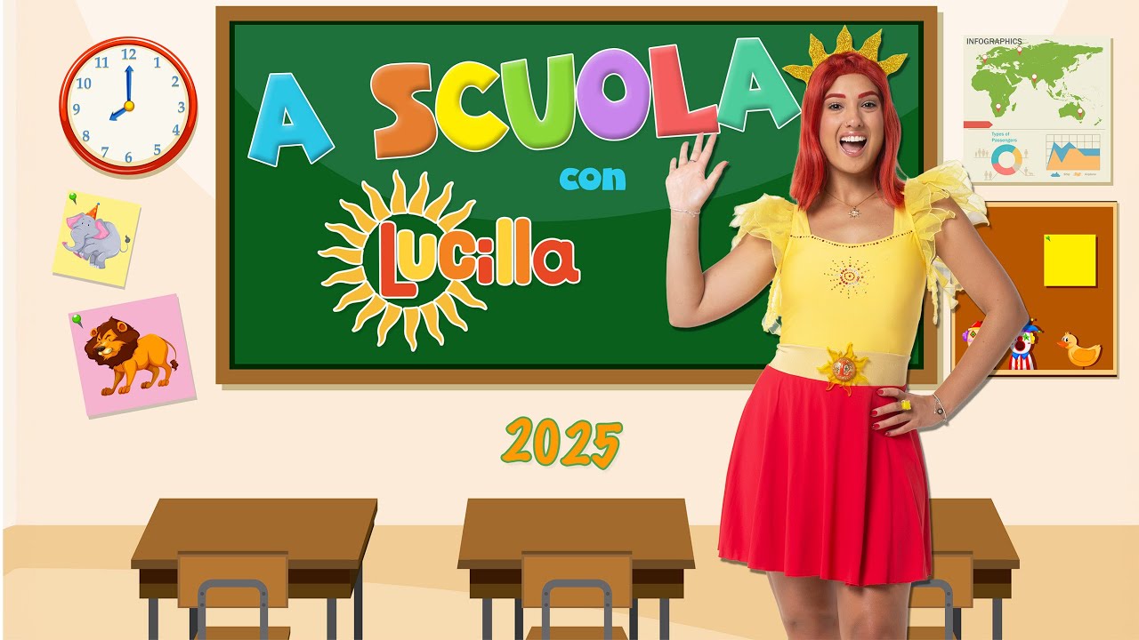 A SCUOLA con LUCILLA 2025 🖌️👩🏼‍🏫