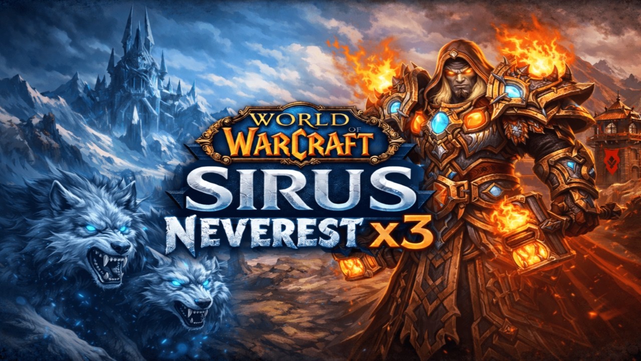 НОВЫЙ ЗАВОЗ НА SIRUS x3 #wow  #sirus  #sirusx3 #сирус