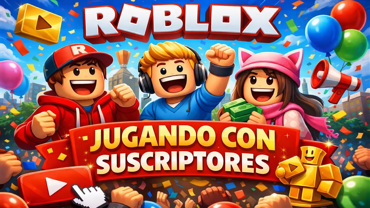 ROBLOX con SUSCRIPTORES 😍 NOCHE de MUCHA DIVERSION 🤩