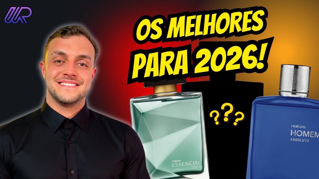 OS 5 MELHORES PERFUMES DA NATURA PARA COMPRAR EM 2026!