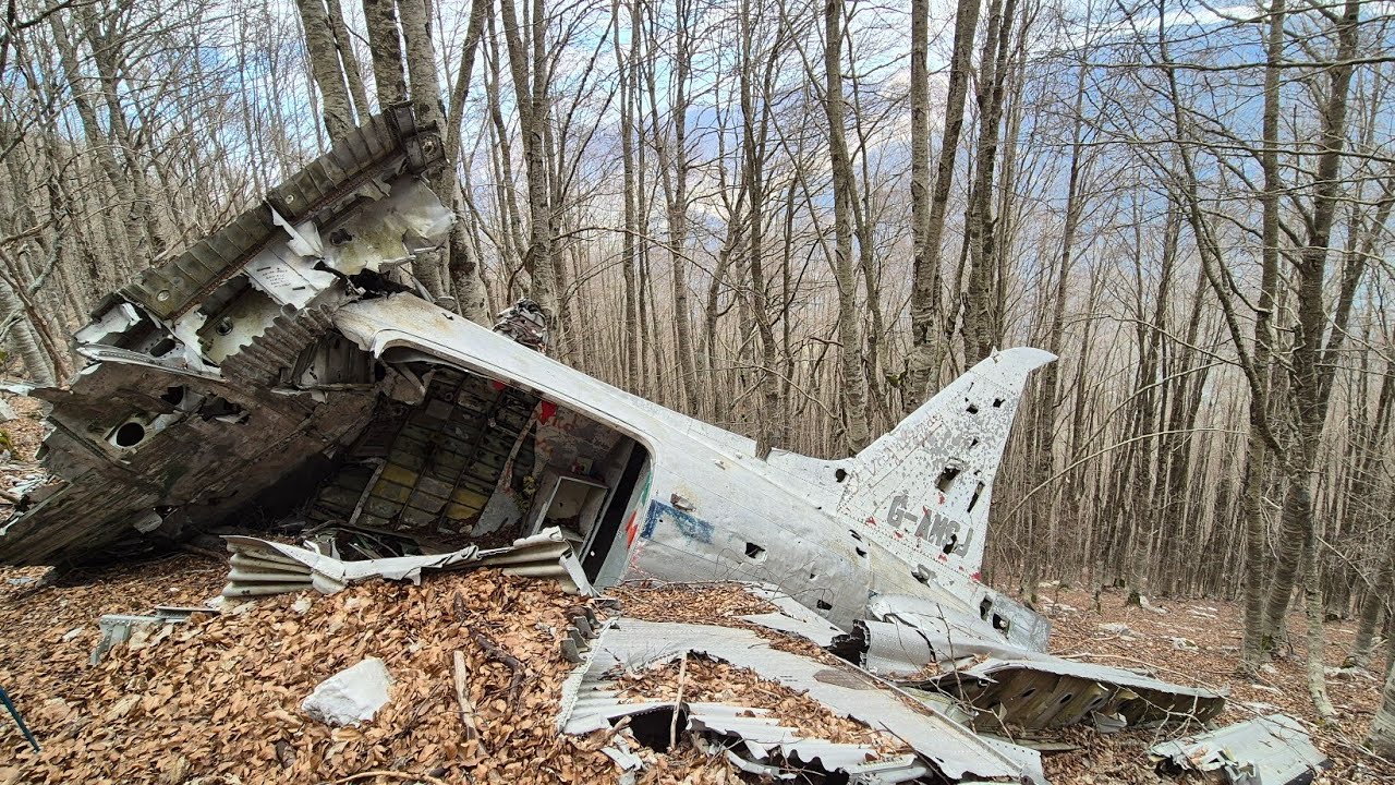 Monte Serra Alta e relitto aereo con partenza da Sora