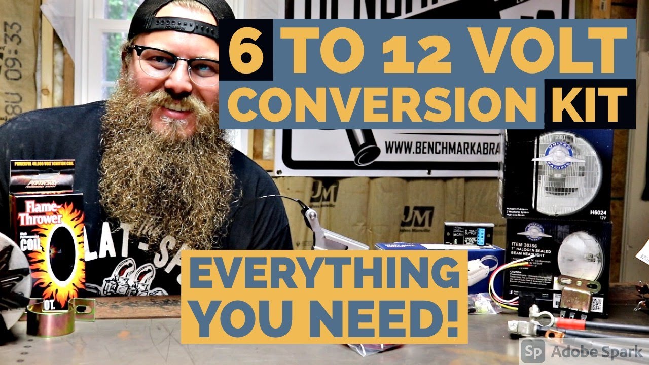 6 to 12 Volt Conversion Kit