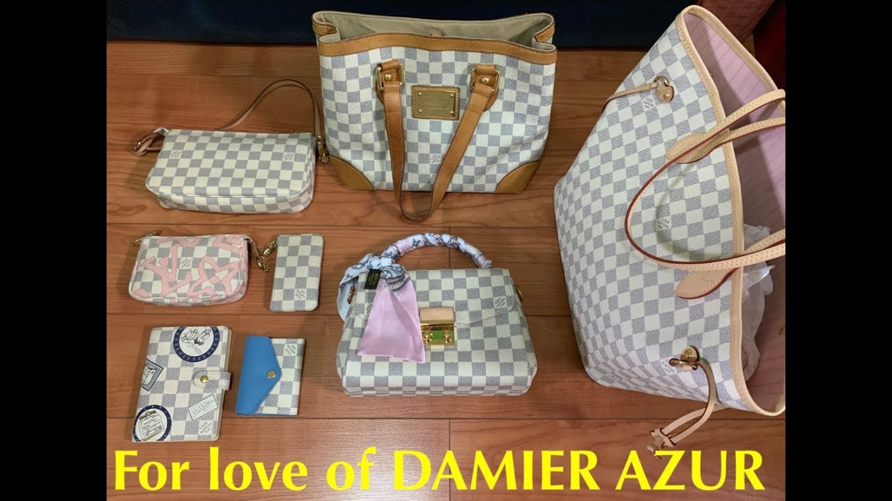 Why I ❤️❤️❤️ the Louis Vuitton Damier Azur
