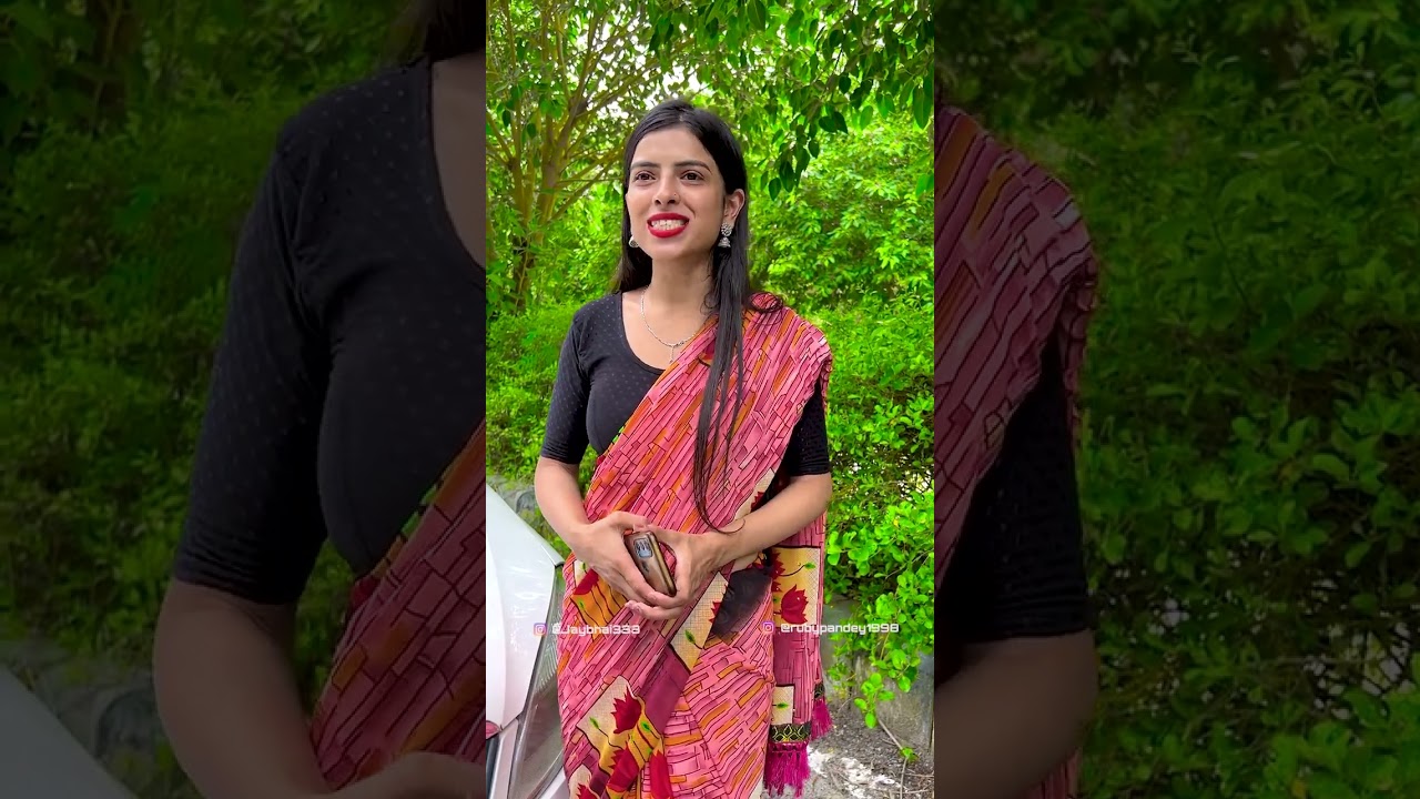 Saree Me Dekh Kar Kiya Judge Desi Ladki Ko | RUBY PANDEY@RubyPandeyVlogs
