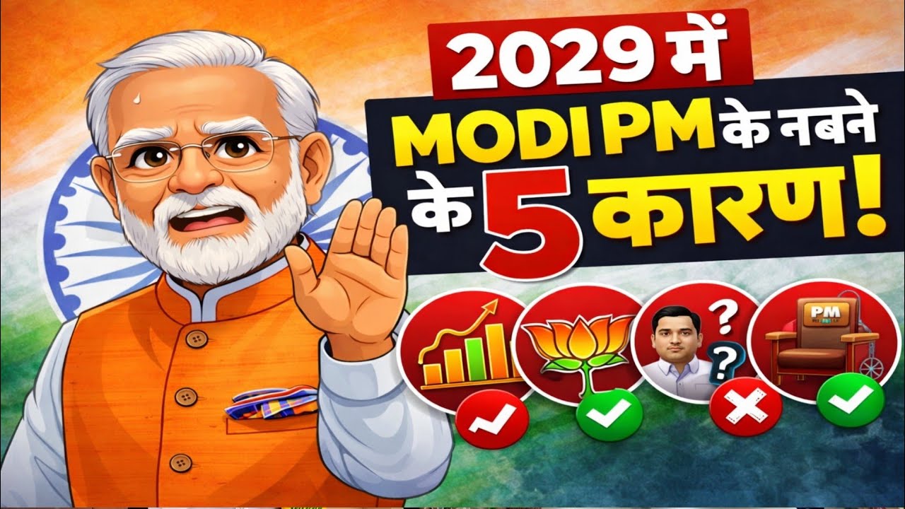 2029 में नरेंद्र मोदी के PM ना बनने के 5 बड़े कारण | सच्चाई जो कोई नहीं बताता!