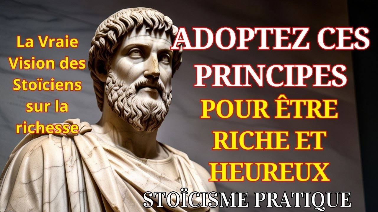 5 Principes stoïciens pour être riche et heureux