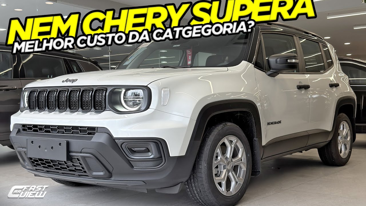 NOVO JEEP RENEGADE ALTITUDE 2026 PREÇO INSUPERÁVEL! SUV +COMPLETO QUE GERAL SUPERA ATÉ TIGGO 5X!